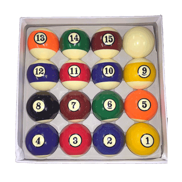 ball set numbers custom